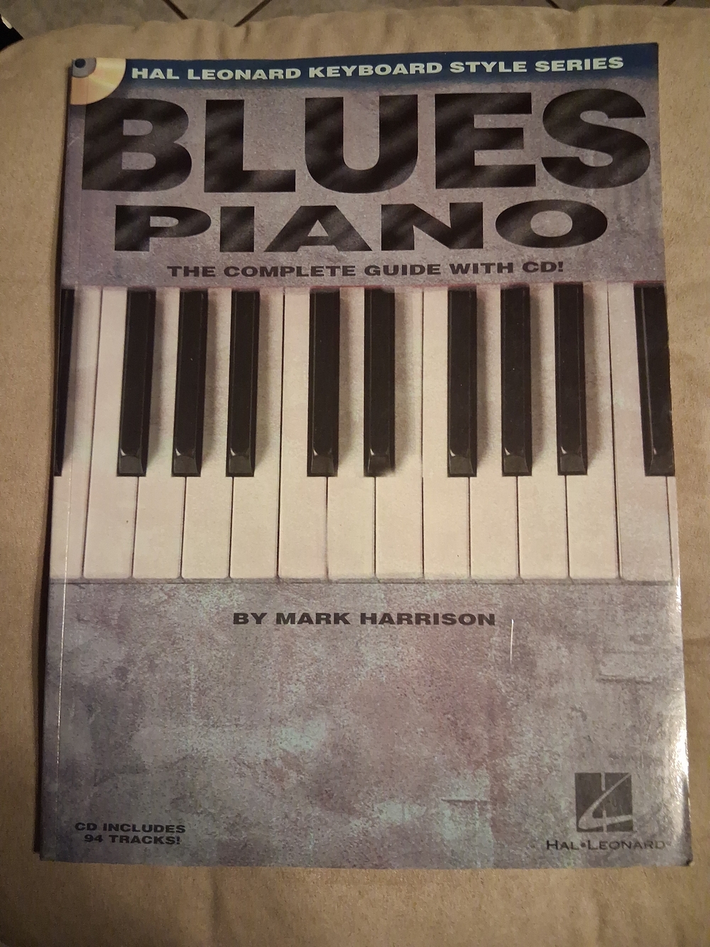 Blues Piano - The Complete Guide w/CD - Hal Leonard (NEW, Keyboard Style Series)